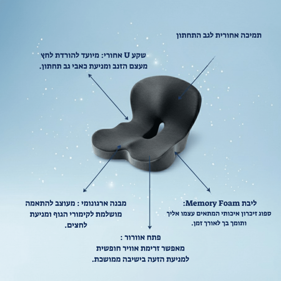 SitSmart-הסוף לכאבי הגב